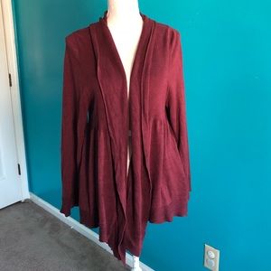 Nurture Burgundy Cardigan